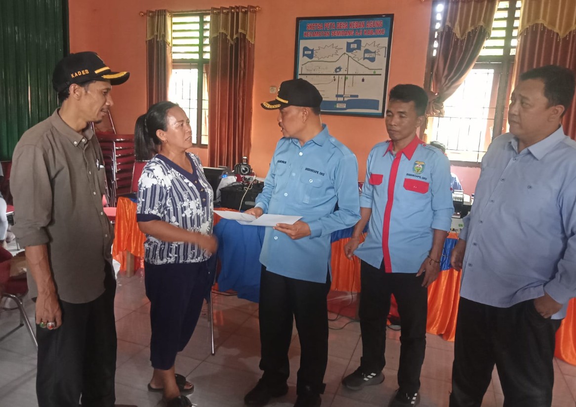 capil oku jemput bola desa keban agung
