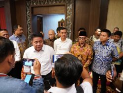 Bupati Teddy Hadiri Rakor Bersama Menteri