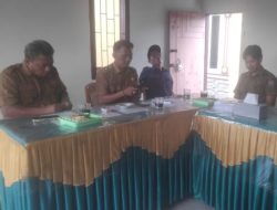 Dinas PMD OKU Monev Pembangunan Desa di Kecamatan Muara Jaya