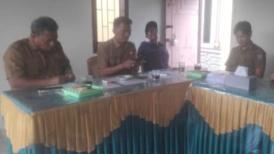 Dinas PMD OKU Monev Pembangunan Desa di Kecamatan Muara Jaya