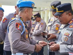 Propam Polda Sumut Gelar Gaktiblin di Polres Tapsel