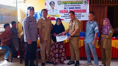 BLT Dana Desa Beringin Cair Rp1,8 Juta