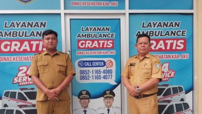 Bupati Teddy Persembahkan Ambulans Gratis Bagi Warga OKU