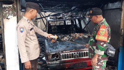 Rumah dan Mobil di Ulu Ogan Ludes Terbakar