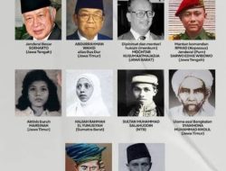 Prabowo Anugerahkan 10 Pahlawan Nasional
