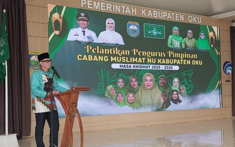 pelantikan muslimat NU oku