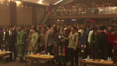 Natal Oikumene Palembang 2025: Allah Hadir Selamatkan Keluarga