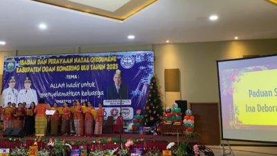 Penuh Khidmat, Perayaan Natal Oikumene OKU 2025