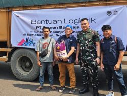 Semen Baturaja Bantu Korban Banjir Bandang