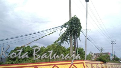 Lampu jalan kota baturaja