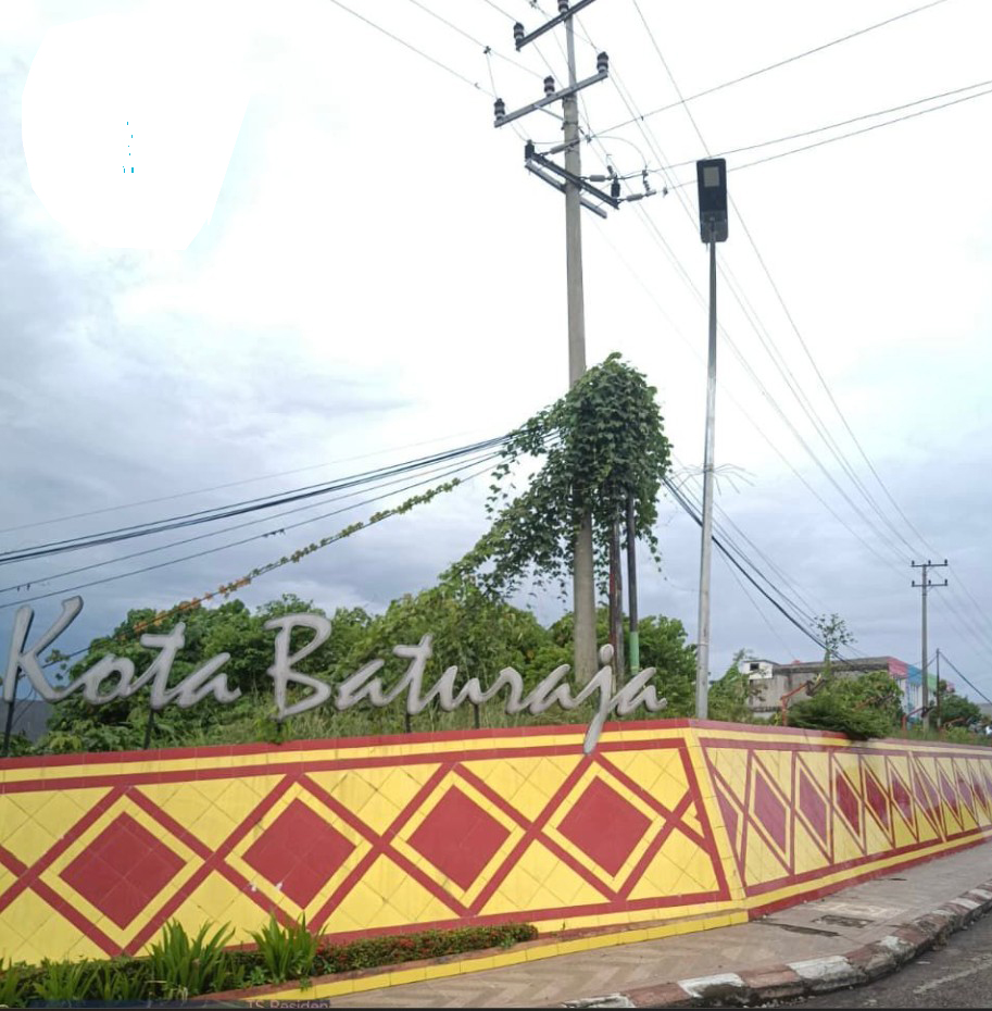 Lampu jalan kota baturaja