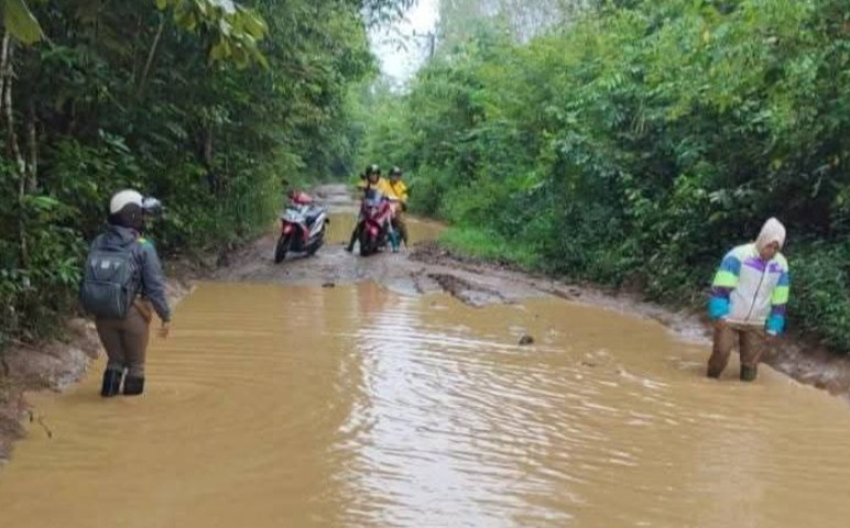 jalan desa sinar kedaton