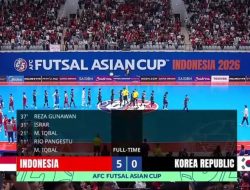 Timnas Futsal Gilas Korea 5-0