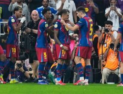 Drama 5 Gol, Barca Juara Super Spanyol