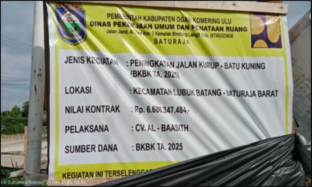 jalan cor batu kuning