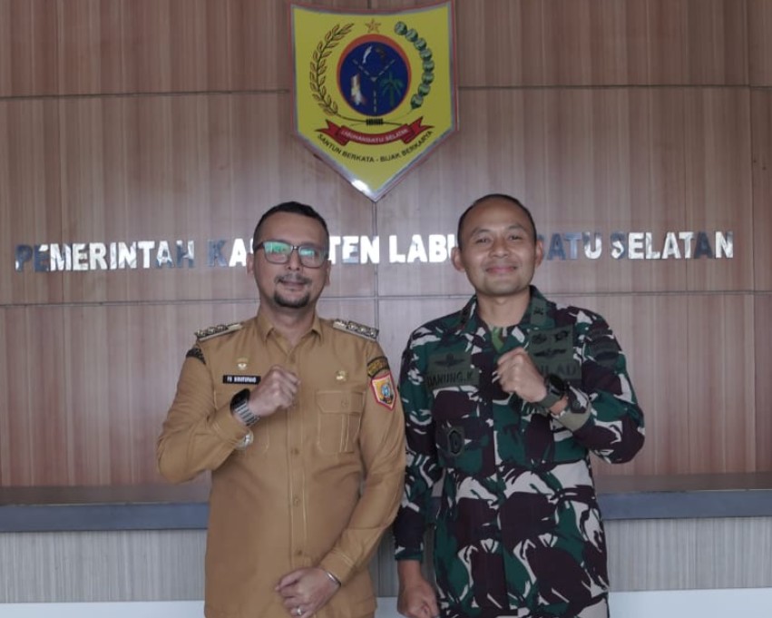 bupati labusel dan dandim labusel