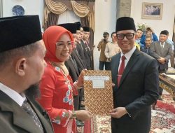 Bupati OKU Lantik 9 Pejabat Eselon II