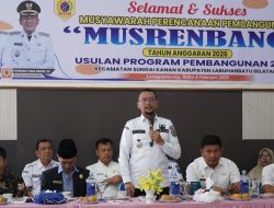 Bupati Fery: Pembangunan Mulai dari Desa
