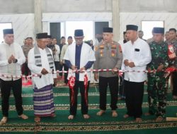 Bupati Teddy Resmikan Masjid An Nur Sekarjaya