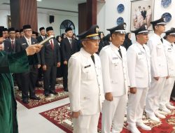 Pelantikan 96 Pejabat di OKU, Teddy: Jalankan Amanah