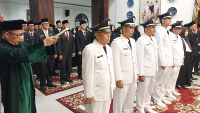 pelantikan pejabat oku