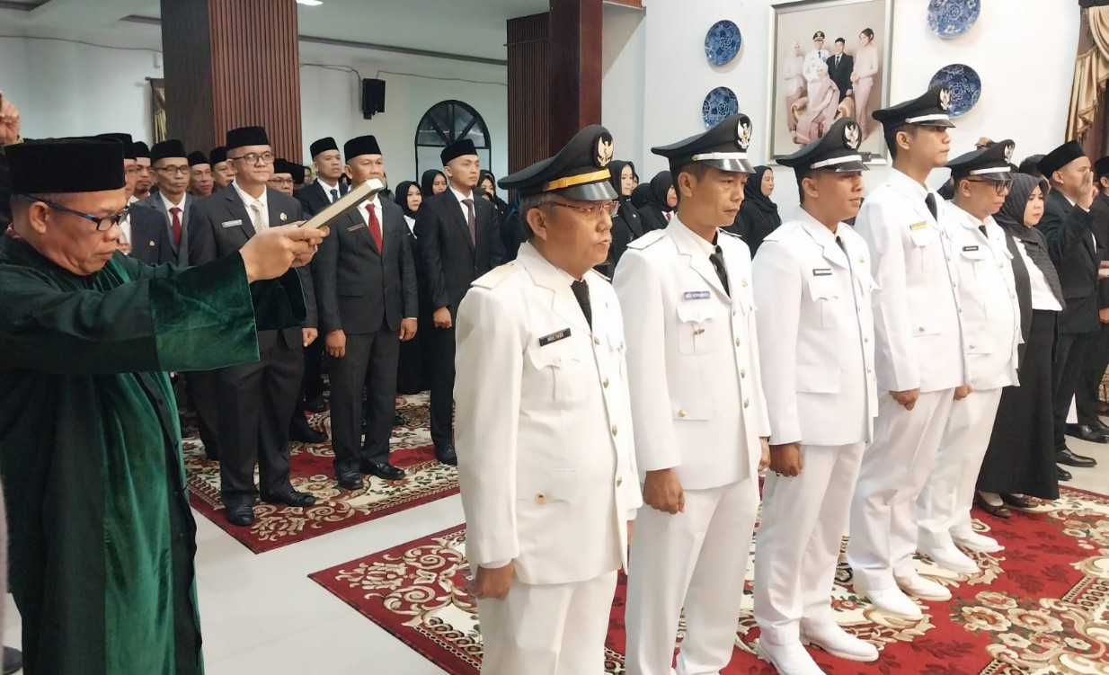 pelantikan pejabat oku