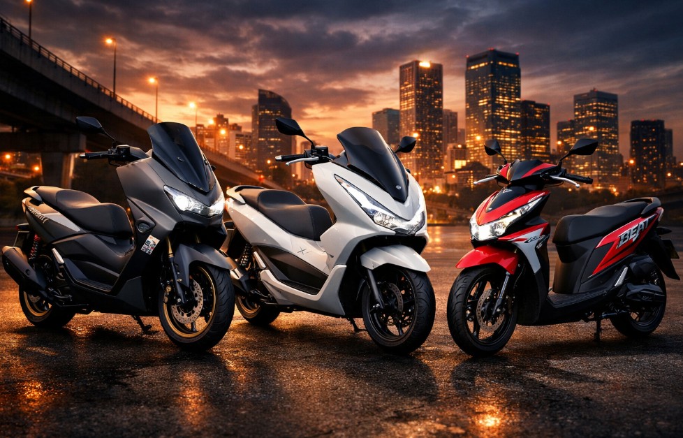 arti nama motor N MAx, PCX dan Beat