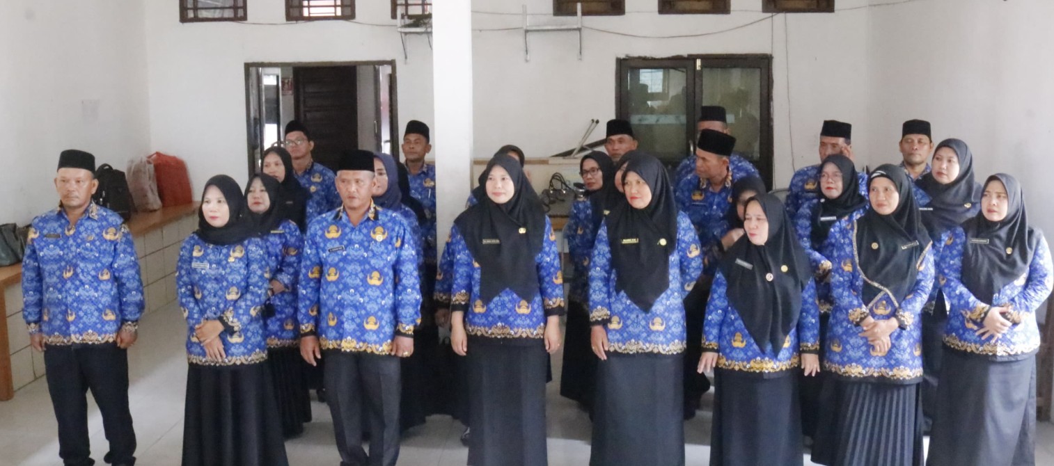 pelantikan kepala sekolah di padang lawas utara
