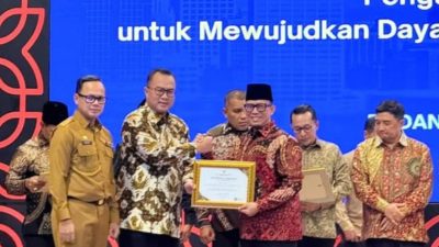 Bupati Teddy Terima Apresiasi BRIN