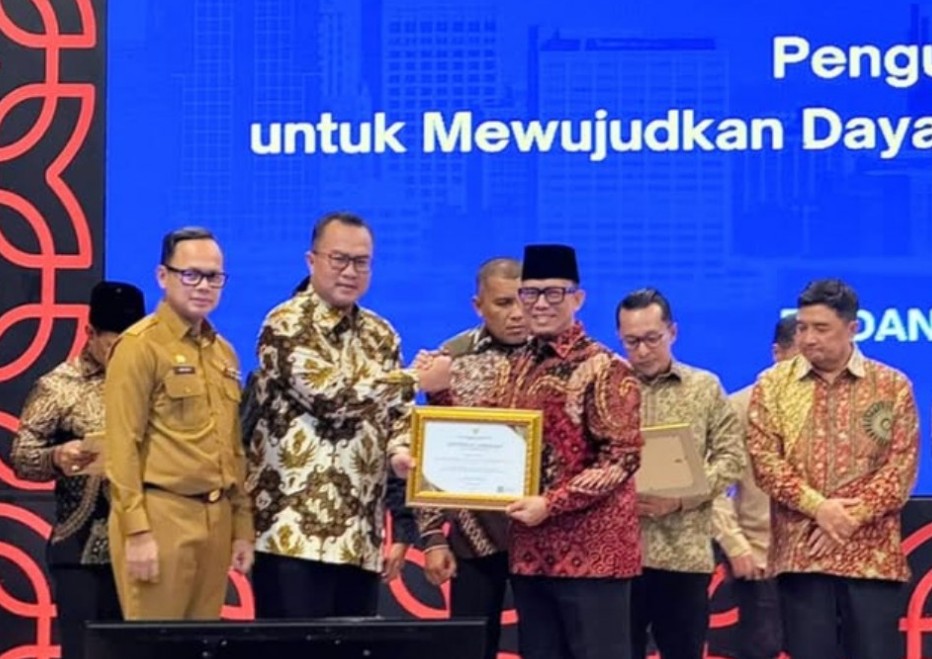 Bupati Teddy Terima Apresiasi BRIN