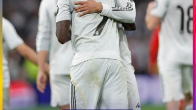 Kemenangan 2-1 ini mengunci tiket lolos bagi Real Madrid