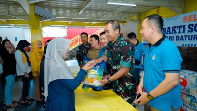 Bakti Sosial Pasar Murah GBI Baturaja - Kodim 0403 OKU