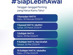 Muhammadiyah Tetapkan Lebaran 2026