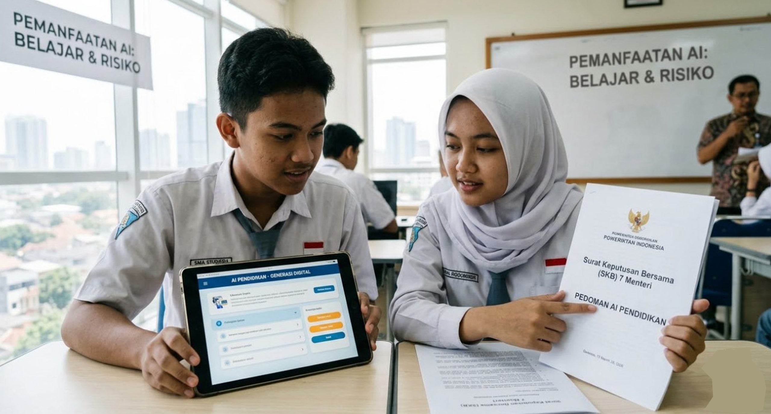 Surat Keputusan Bersama (SKB) 7 Menteri tentang Pedoman AI Pendidikan
