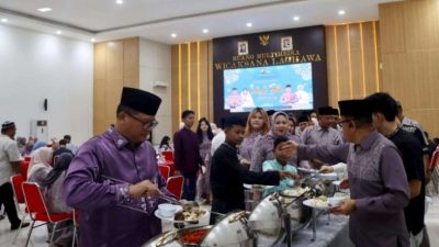 Halal Bihalal Hangat di Polres OKU