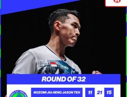 Jonatan Christie Kalahkan Wakil Singapura