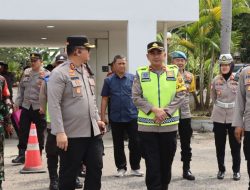 Kapolres OKU Cek Pos Mudik Lebaran 2026