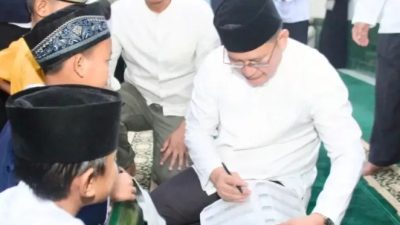 wabup oku safari ramadhan di kelurahan talang jawa