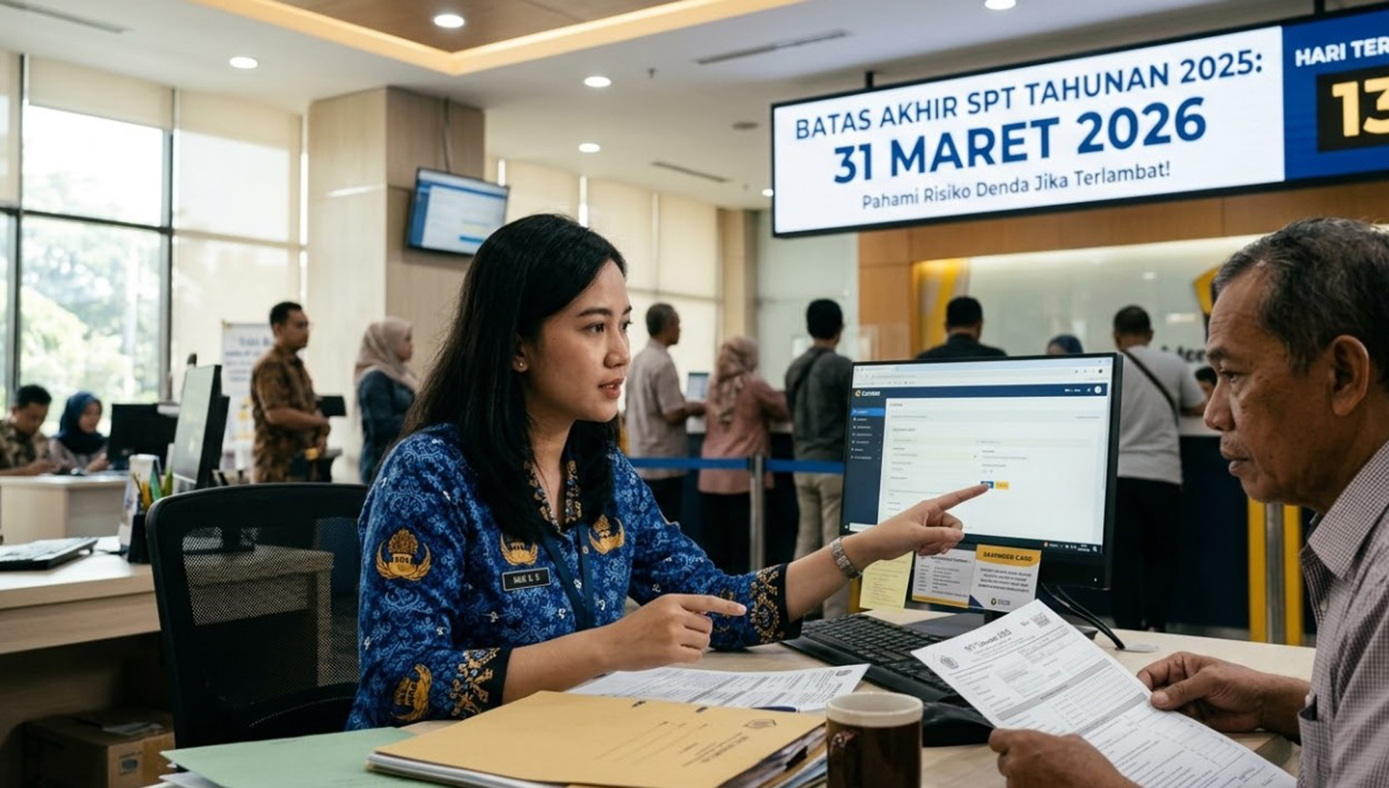 DJP mencatat 55% pengguna Coretax telah melapor hingga pertengahan Maret dan terus mengimbau masyarakat untuk melapor lebih awal guna menghindari denda keterlambatan dan potensi antrean sistem.