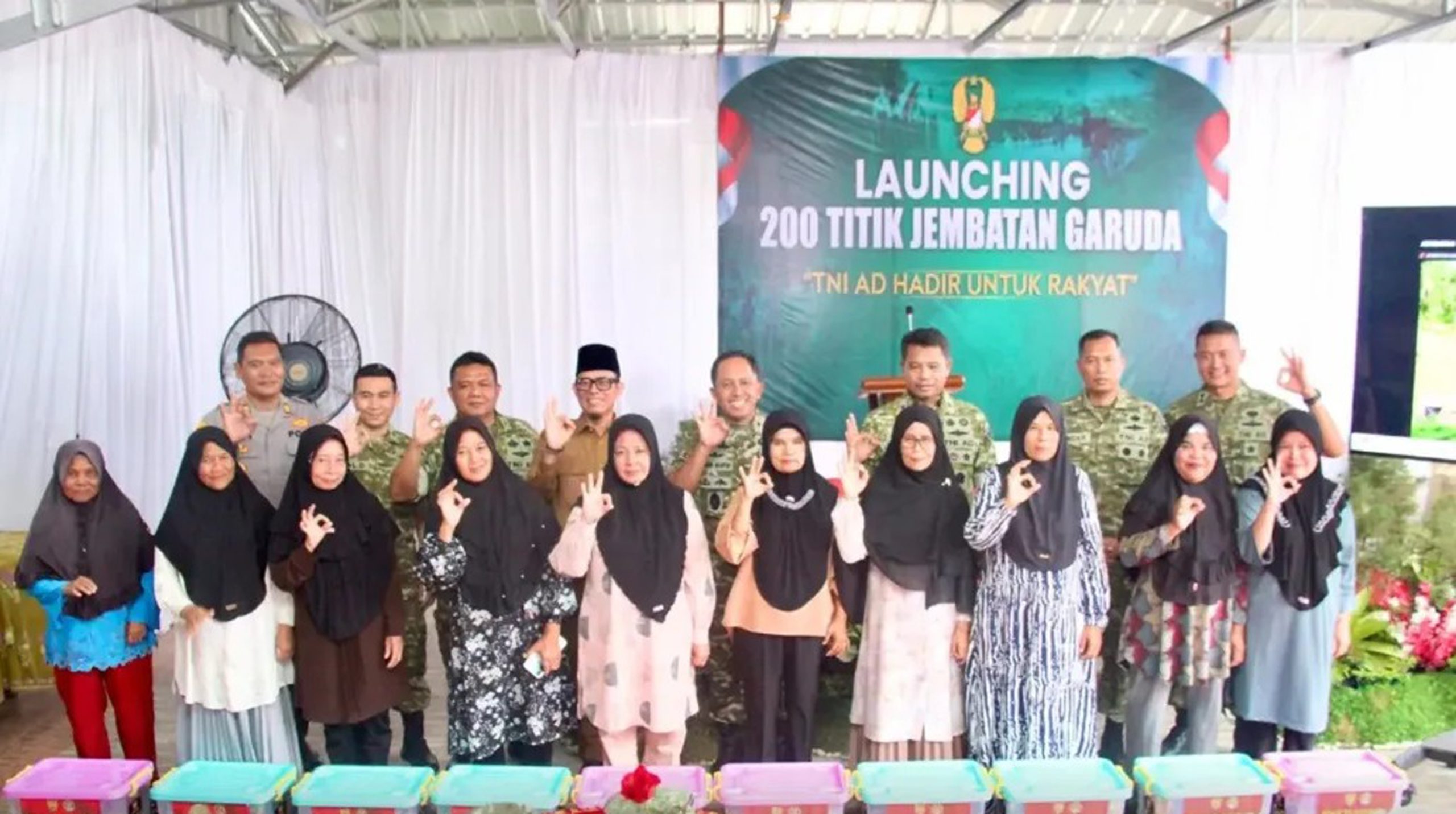 jembatan gantung garuda desa pusar