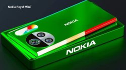 Konsep ponsel flip terbaru ini menghadirkan kembali nostalgia bentuk lipat dengan sentuhan modern yang memukau. Warna hijau metalik yang glossy membuatnya tampak sangat mewah dan unik.