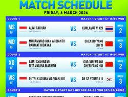 6 Wakil Indonesia ke Perempat Final