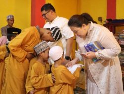 Polres OKU Tebar Kasih ke Panti Asuhan