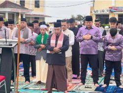 Khidmatnya Sholat Id di Polres OKU