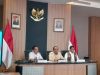 Kepala Staf Kepresidenan Muhammad Qodari, Mendagri Muhammad Tito Karnavian, dan Kepala BNPB Letjen TNI Suharyanto di Gedung Bina Graha Kompleks Istana Kepresidenan pada Rabu (25/3/2026).