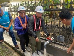 Bupati Teddy Pantau Pengurasan Pipa IPA