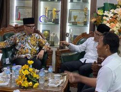 Bupati OKU-Bupati Bantul Bahas Inovasi Daerah