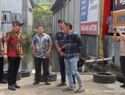 Bupati Teddy Tinjau Proyek Box Culvert