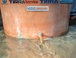 Layanan TIRRA Service Bersihkan Toren OKU