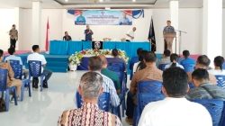 Wakil Bupati Sumba Barat Daya Dominikus Alpawan Rangga Kaka memberikan sambutan pada pembukaan Konfercab GAMKI SBD 2026 di aula pertemuan.